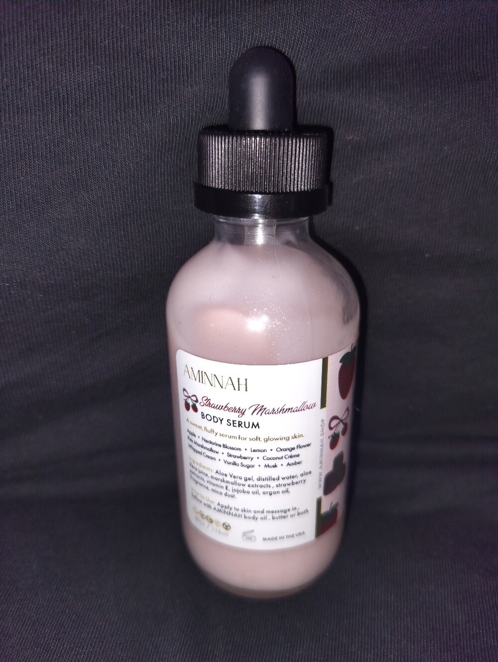 New Aminnah Strawberry Marshmallow Body Serum
